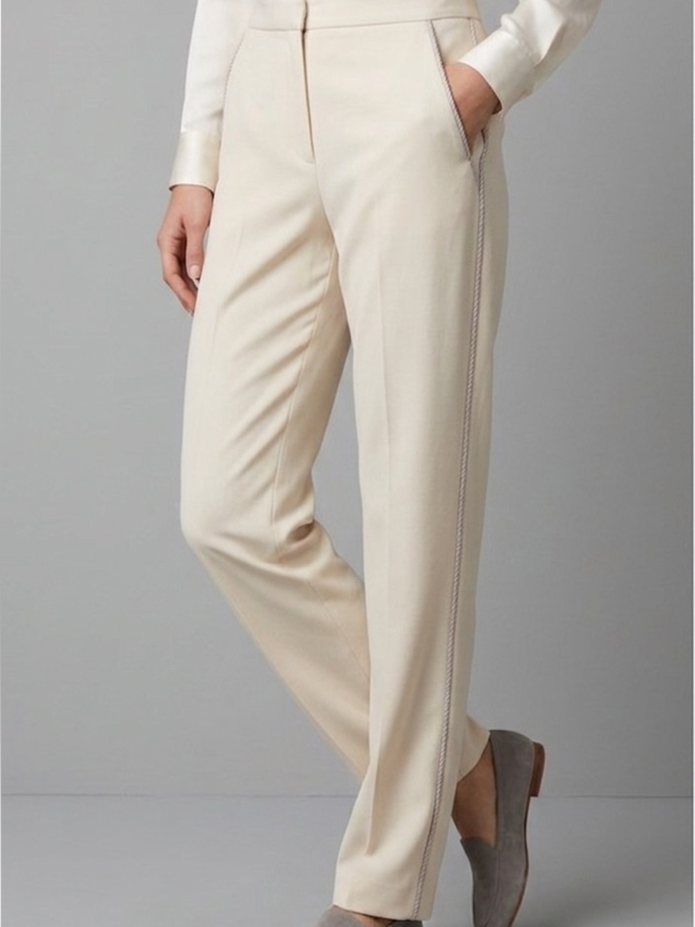 Cream Pants